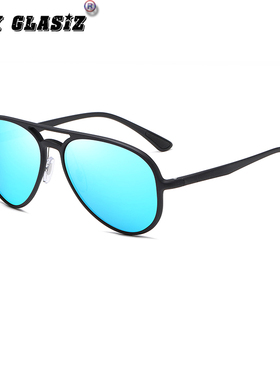 TR90新款飞行员式太阳镜男士墨镜 TAC1.1开车驾驶司机偏光蛤蟆镜