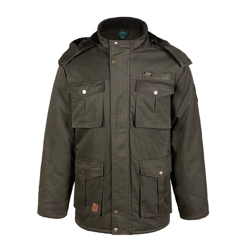 Зимняя удерживающая тепло хлопковая куртка для работы, утепленный пуховик, защита от ожогов