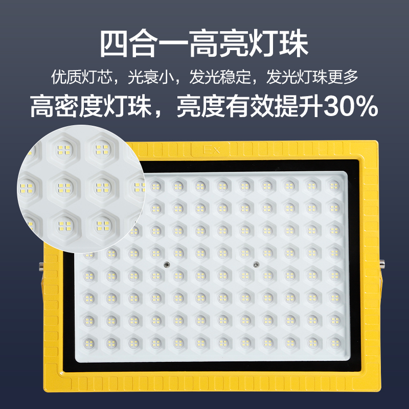 LED应急防爆灯加油站仓库车间化工厂防腐防水12v24v36v低压防爆灯 - 图1