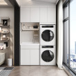 All-aluminum honeycomb aluminum balcony wash basin laundry cabinet combination