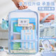 Newly upgraded 6cm widened! L-shaped large opening file bag