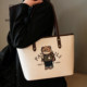 Beibei Bag New Classic Cartoon Large Capacity Shoulder Bag Casual Trendy Versatile Tote Women's Bag Lightweight Bag