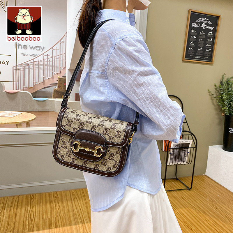 北包包2021新款秋冬小众斜挎包包 北包包女士包袋