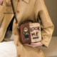 Beibao new fashion hand-carrying small square bag women's contrasting color trendy fashion bag Korean version popular single shoulder crossbody bag