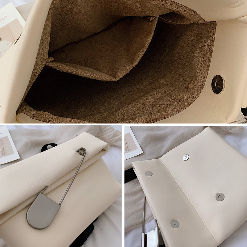 北包包女2020新款潮别针宽带斜挎包 北包包女士包袋