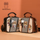 Beibao bag new trendy fashion versatile portable small bag youth campus cartoon design women's bag single shoulder crossbody bag