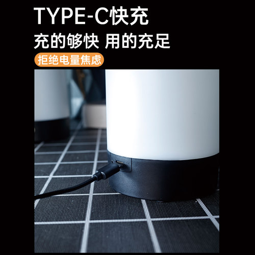 酒吧充电LED台灯清吧桌面号码桌灯摆摊户外装饰创意氛围灯小夜灯 - 图2