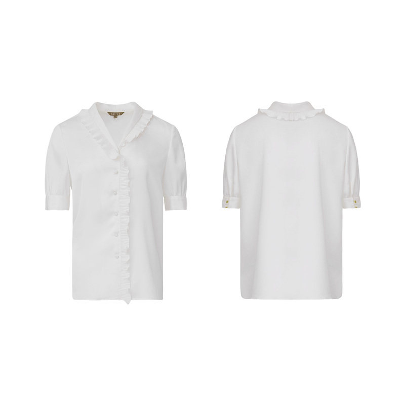  naivee蕾丝衫/雪纺衫