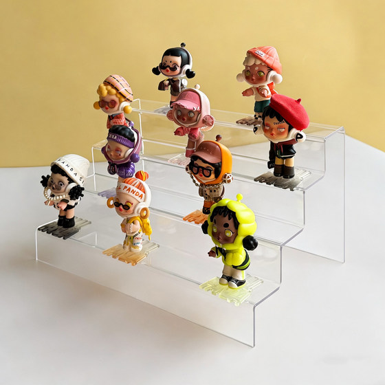 Acrylic model figure stand blind box