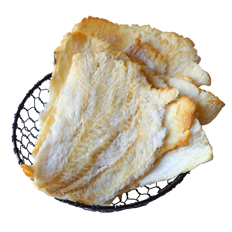 500g鱼片干烤鱼片即食碳烤鳕鱼片 兄弟海湾即食鱼零食