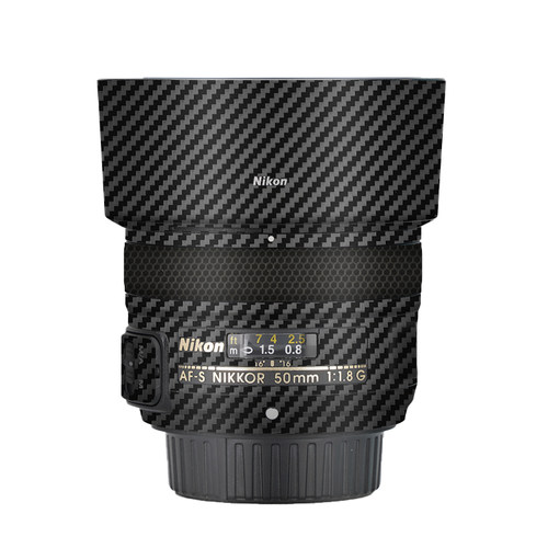 漫步驴适用于尼康AF-S 50F1.8G镜头保护贴膜全包改色膜无痕3M贴纸 - 图3