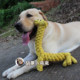 Hand-woven dog toy pet large medium cotton rope