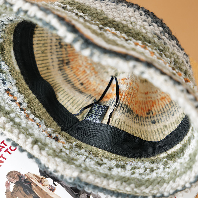 Himade美拉德色系颗粒绒渔夫帽子女生秋冬季加厚保暖护耳水桶盆帽,淘宝优惠券,粉丝福利购,淘宝优惠卷