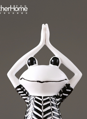 青蛙树脂家居客厅样板间装饰摆件