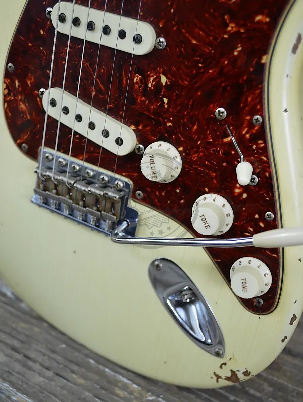 X标价9折Fender芬达Custom Shop 1960 Strat Heavy Relic电吉他 - 图1