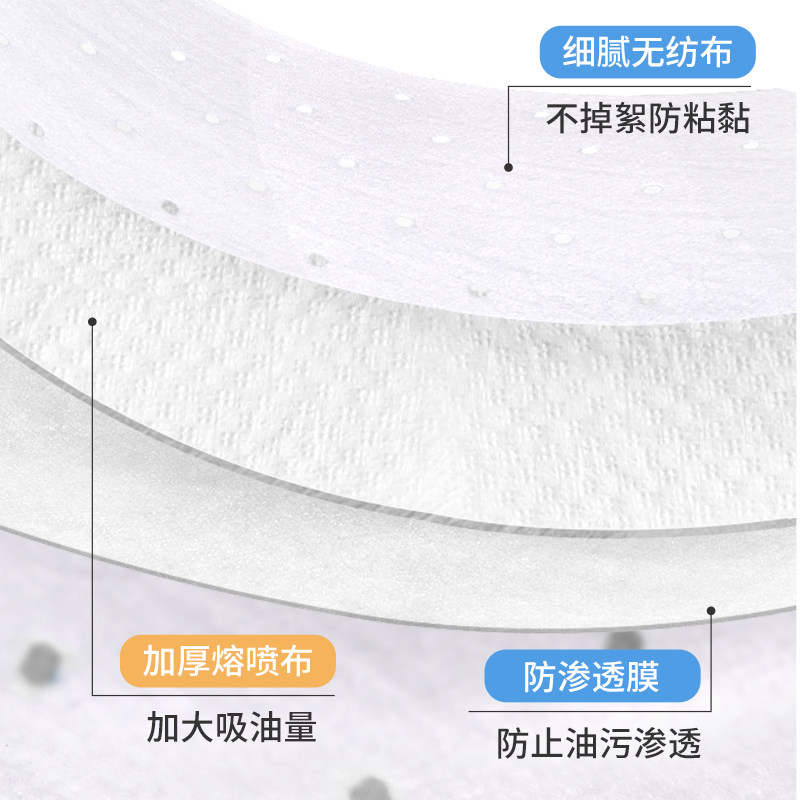 蓝漂油烟机吸油棉垫棉条厨房面纸 蓝漂家用防油贴纸