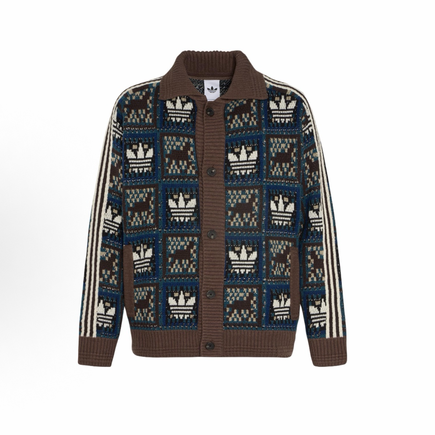 Adidas三叶草26年马年新年款慵懒风针织运动毛衣外套KR2801KT0715,淘宝优惠券,粉丝福利购,淘宝优惠卷