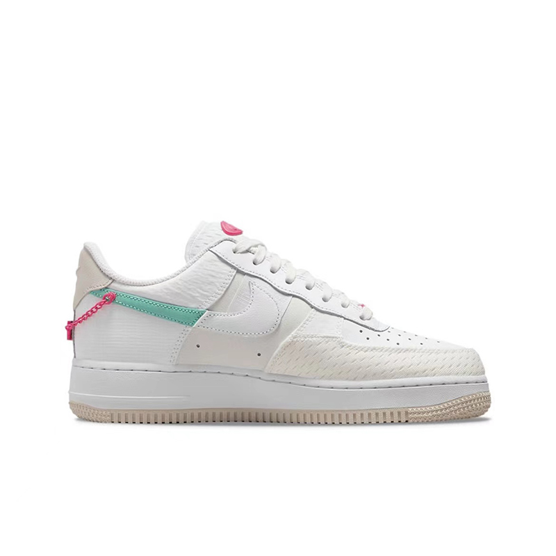 Nike耐克Air Force 1 AF1白粉棕褐色空军一号低帮板鞋 DX6061-111-图3