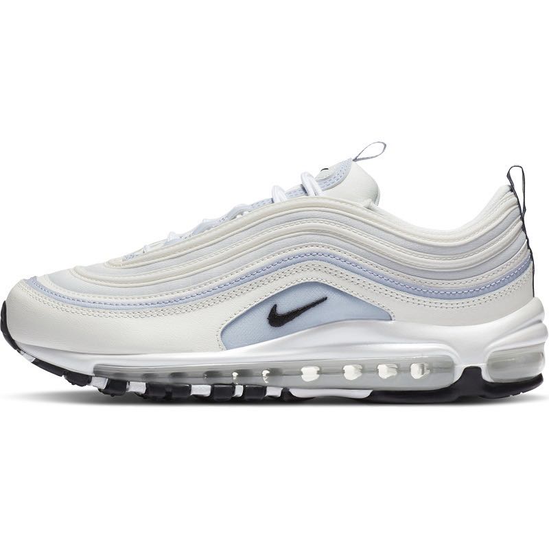 Nike耐克AIR MAX 97 3M反光白蓝子弹全掌气垫运动鞋女CZ6087-102-图3