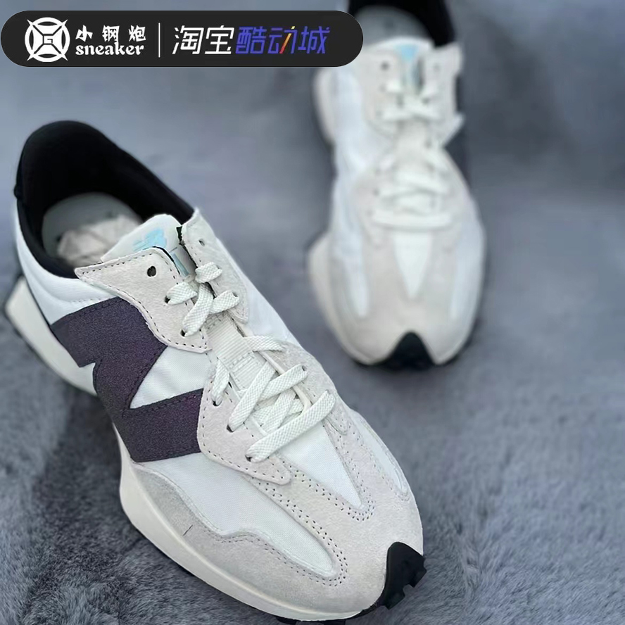 New balance x Sydney Crosby collab 327白黑联名跑鞋 WS327SYY-图2