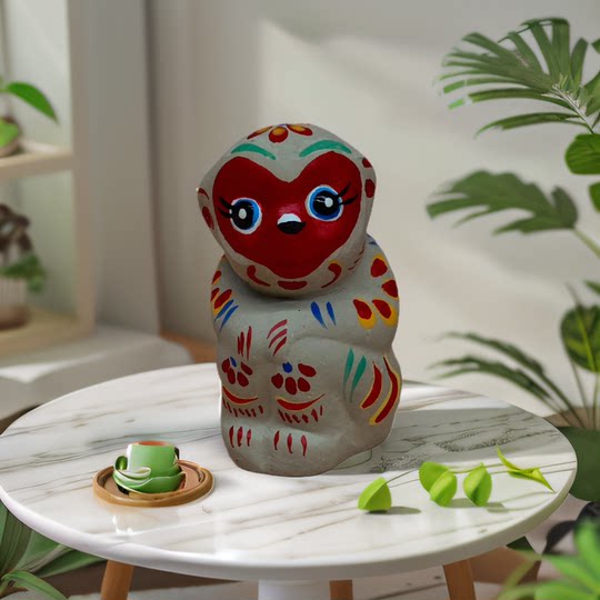 Clay zodiac ornaments, twelve zodiac signs, handmade clay sculptures for friends, intangible cultural heritage, Chinese style characteristics