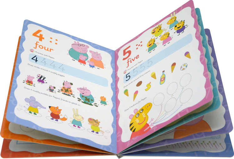 大开本礼盒装 送擦写笔 Peppa