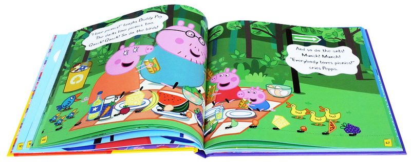 小猪佩奇peppa pig粉红猪故事书 绿山墙图书儿童读物原版书