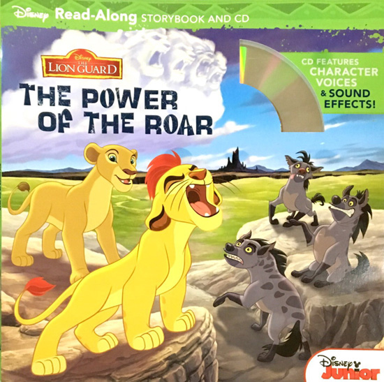 狮子王2 附CD 英文原版 The Lion Guard The Power of the Roar 有声独立阅读系列 迪士尼经典图画故事书 - 图0