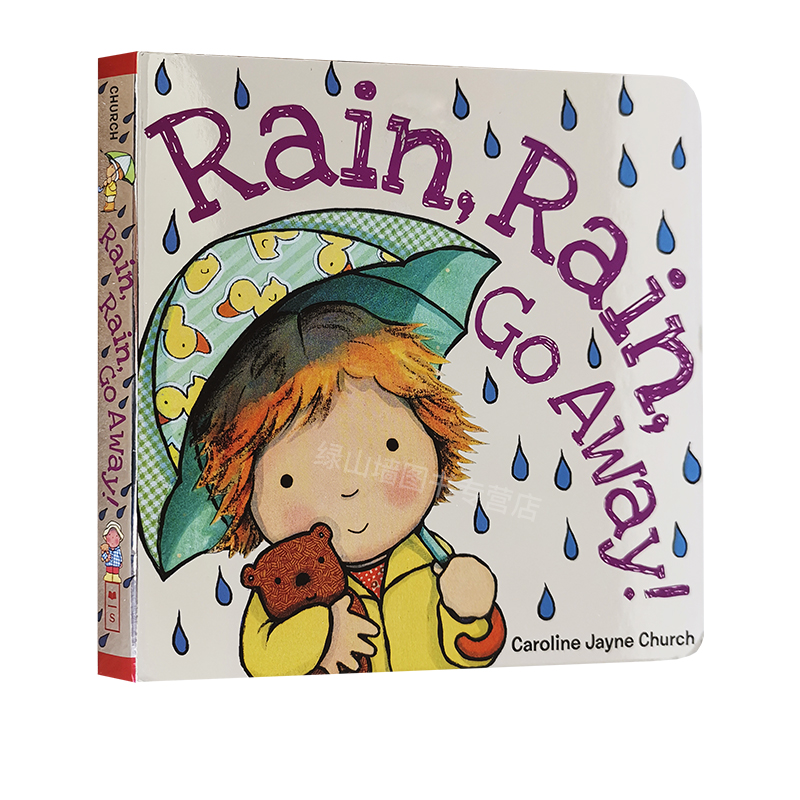 【自营】爱的晚安歌谣系列3册 Caroline卡洛琳杰恩  英文原版儿童绘本 Rain Rain Go Away/Twinkle Twinkle Little Star - 图0