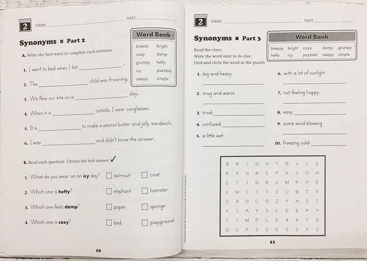 【自营】孩子需要知道240个单词 240 Vocabulary Words Kids Need to Know 6册合售 英文原版学乐儿童学习 Scholastic学乐练习册 - 图0