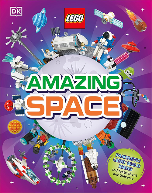 DK 英文原版 LEGO Amazing Space 乐高神奇的太空 DK出版社 探索如何在太空中生活 - 图0