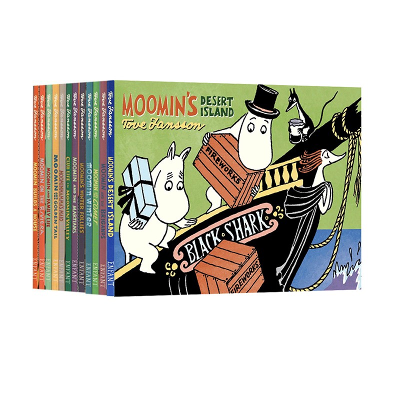 Moomin Book 姆明 英文原版 漫画绘本图画书 精装大开本收藏本 国际安徒生奖得主托芙 扬松经典作品 Tove Jansson