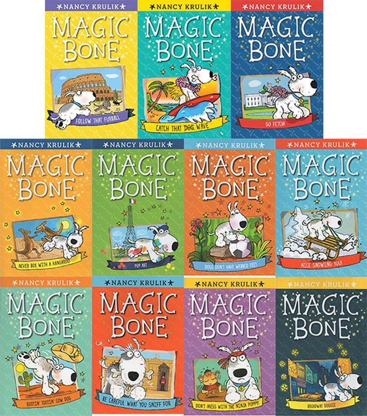 英文原版magic Bone 神奇的骨头11册儿童章节小说书儿童读物小学中学英语阅读提升