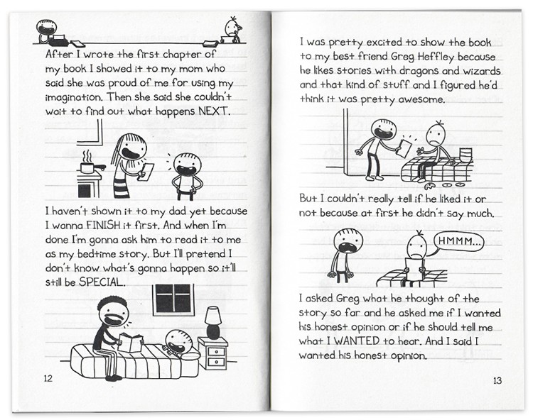 预售 英文原版 Diary of a Wimpy Kid Diary of an Awesome Friendly 3册合售 小屁孩日记番外 - 图2