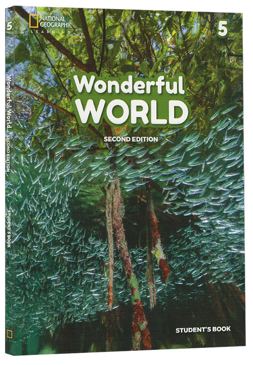 国家地理小学生新版英语教辅 Our Wonderful World 缤纷世界 我们的奇妙世界 5年级 学生书+练习册+送音频视_虎窝淘