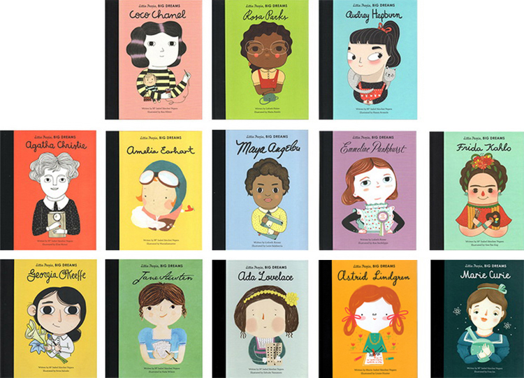 绿山墙图书专营店Little People Big Dreams 小人物大梦想名人传记绘本 13册合售 儿童启蒙绘本 小女孩传记 精装艺术读物 Coco Chanel0