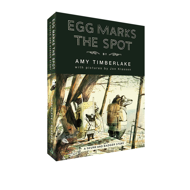 英文原版skunk and badger 2 獾臭鼬 绿山墙图书儿童读物原版书