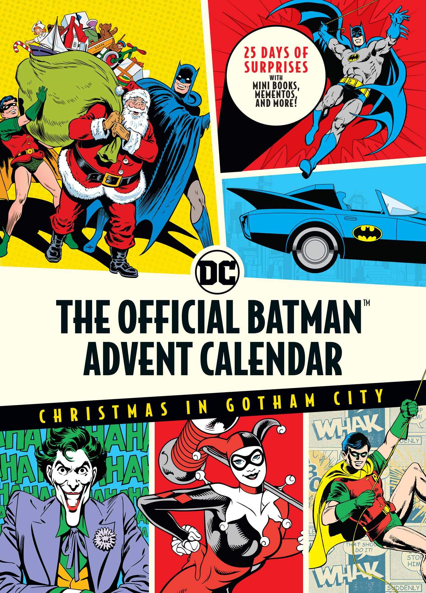 英文原版 蝙蝠侠官方日历 The Official Batman Advent Calendar 倒计时年历 Insight 出品文创周边 - 图0