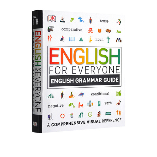 预售英文原版 DK新视觉人人学英语语法图解指南 English for Everyone Grammar Guide日常综合训练单词词语参考书工具书-图3