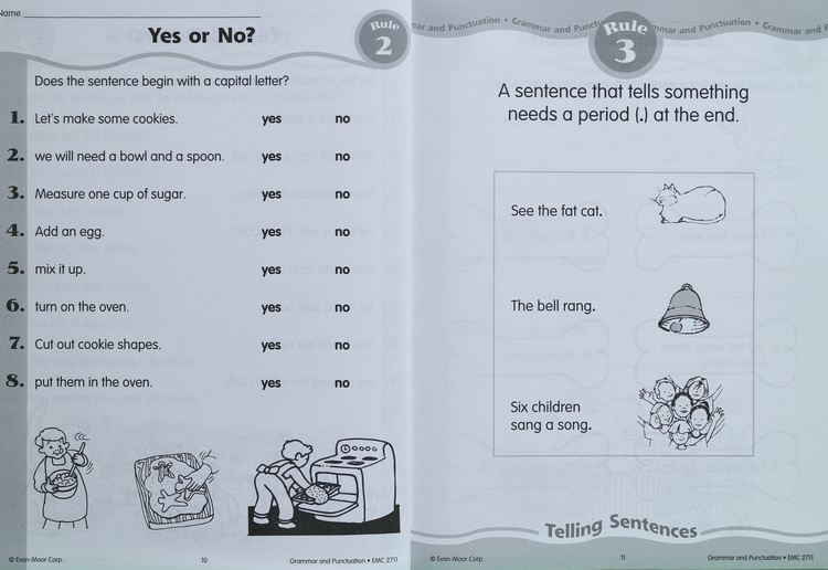 高年级 4-6年级加州教辅Evan Moor Grammar Punctuation语法标点符号3册附答案老师家长资源用书英文原版-图2