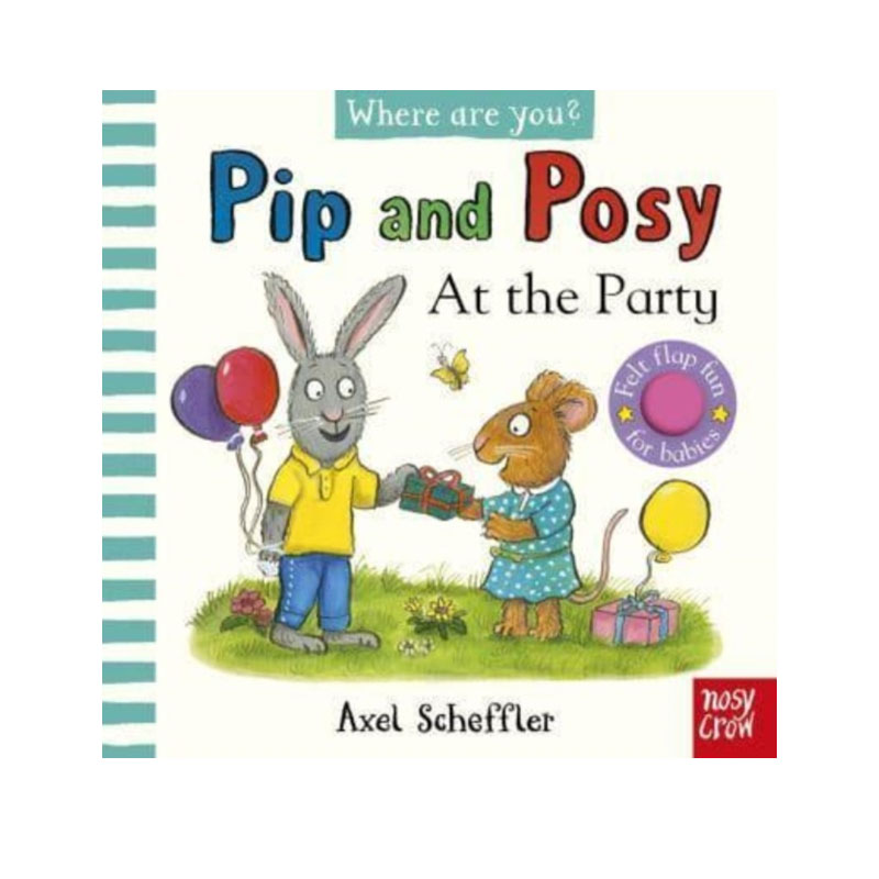 预售 Pip and Posy, Where Are You? At the Party 波西和皮普  英文原版触摸翻翻书 Nosy Crow 24年3月新品 - 图1