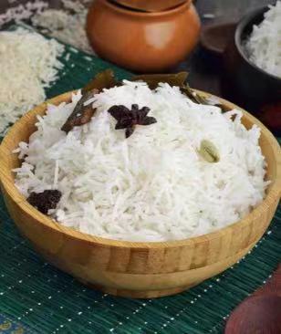 BASMATI RICE新米长米五谷烹饪米饭印度大米加长型漂亮米500g-图2