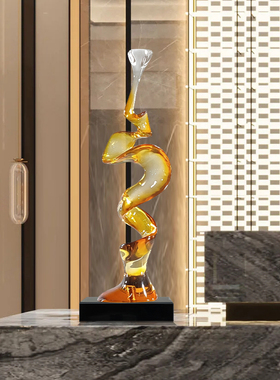 抽象酒店大堂样板间客厅