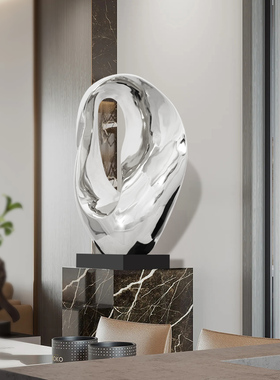 创意抽象玄关桌面摆件酒店售楼处