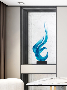 大堂摆设抽象雕塑玄关饰品客厅