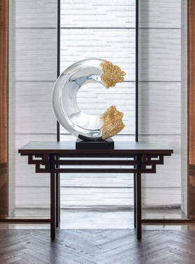 酒店大厅会所桌面摆件抽象艺术品