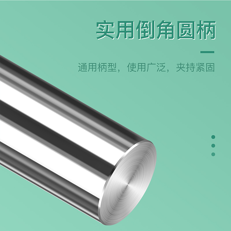 硬质合金钨钢铝用麻花钻头加硬HRC60度铣刀定柄D4钻咀CNC专用钻花 - 图2