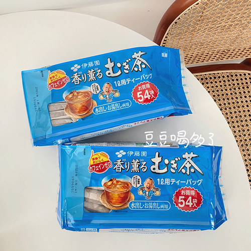 夏日麦茶 日本伊藤园大麦茶包烘焙型冷热兼泡无添加婴幼儿54袋入 - 图3