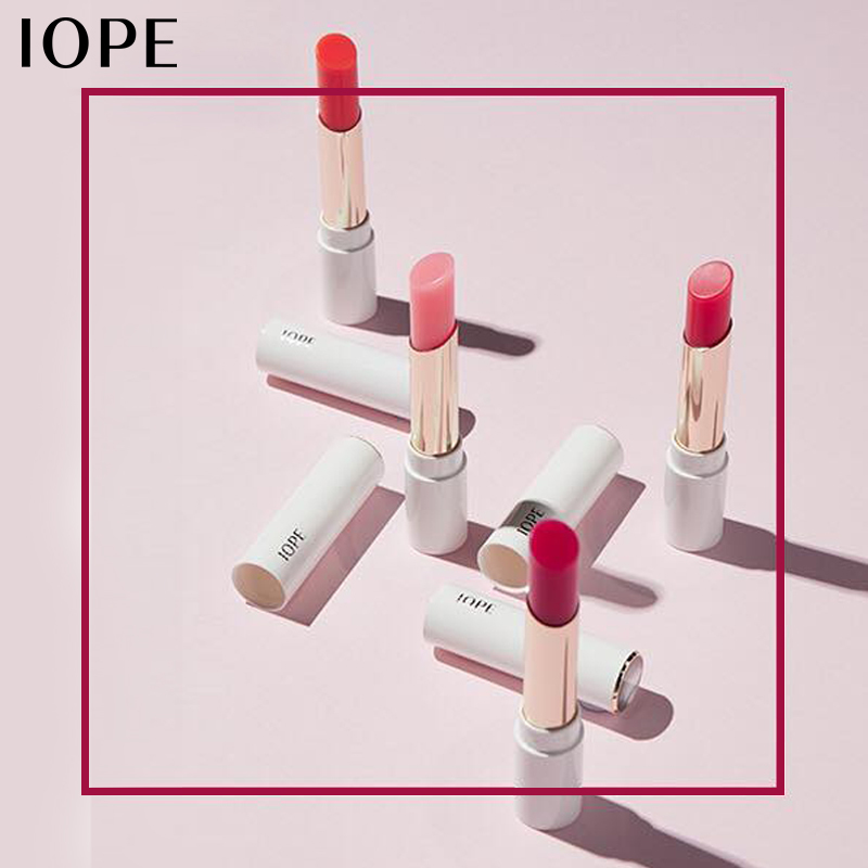 爱茉莉官方海外旗舰店爱茉莉IOPE/艾诺碧润透焕彩润唇膏 滋润亮彩元气十足少女粉嫩双唇3