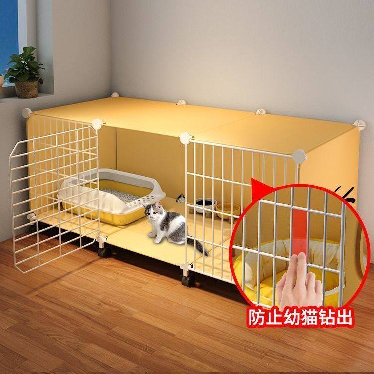 猫笼子家用室内猫别墅猫屋猫柜猫窝冬天保暖阳台养猫神器专用藏箱,淘宝优惠券,粉丝福利购,淘宝优惠卷